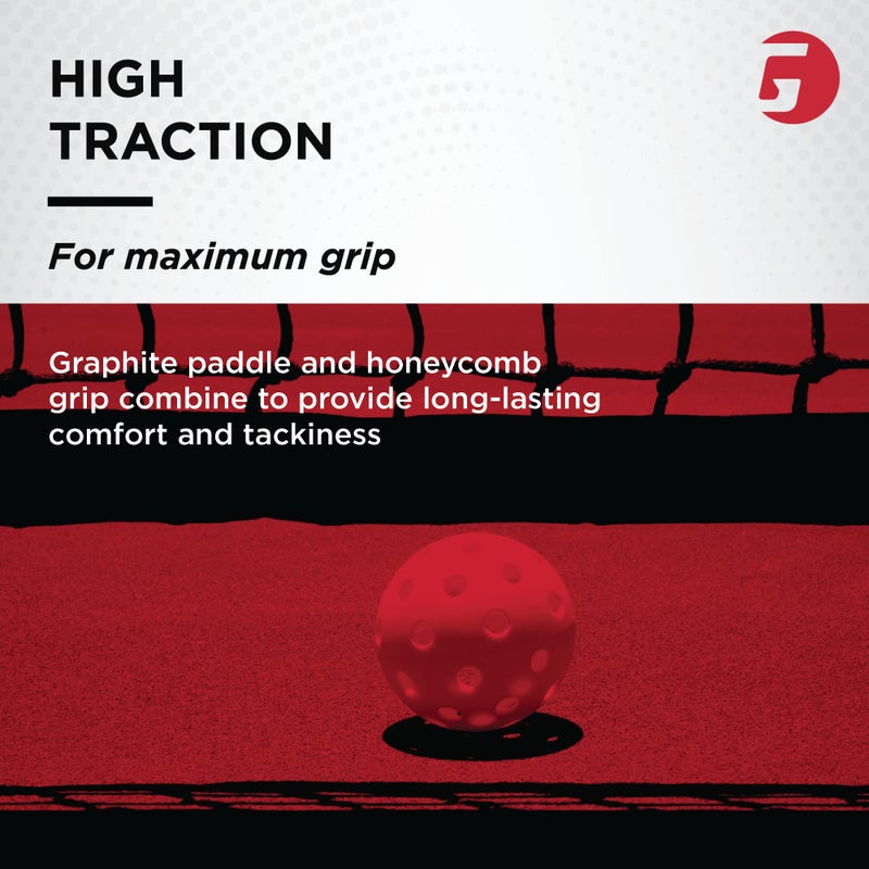GAMMA Sports Shard NeuCore Pickleball Paddle, Graphite Power Surface and Honeycomb Grip, Extra Spin Shard - Image 5